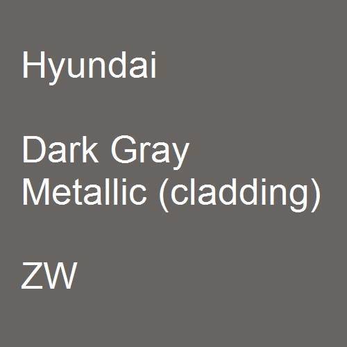 Hyundai, Dark Gray Metallic (cladding), ZW.